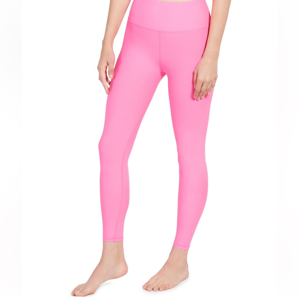 Aqua Pink Punch Knit Leggings - 100% Bloomingdale’s Exclusive Size S